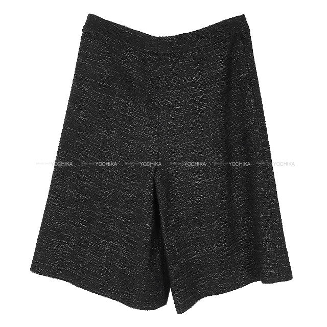 2025SS Pre CHANEL Pants Bermuda shorts Picot Kroeber COCObutton Tweed Noir (Black) Viscose/Cotton/Polyamide ♯34 P78981V71196NC065[BRAND NEW][Authentic]