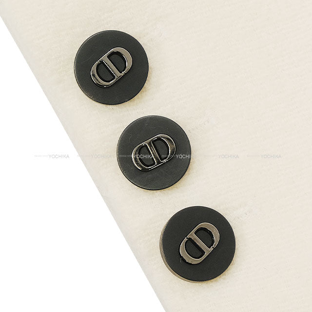 [Pre-loved] Dior Plainly colored jacket CDbutton Cropped Jacket Double-faced Virgin Wool Boucle Ecru White Wool/Nylon/Silk ♯34 84716 411V57P1571[LIKE NEW][Authentic]