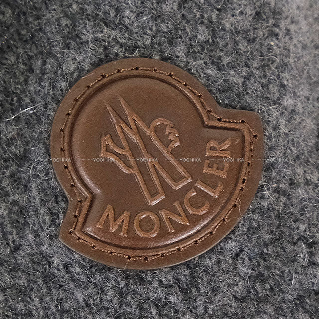 2024SS MONCLER Down jacket Short Grey Cashmere/Wool ♯00 Champagne Gold HW J20931A00112 89APS[EXCELLENT][Authentic]