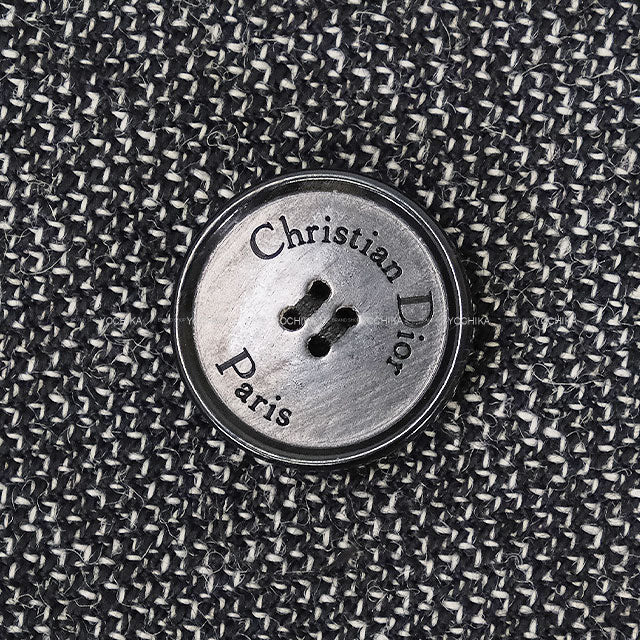 2025 SS NEW Dior Tailored jacket Blazer Dior Graphique Grey Wool #32[BRAND NEW][Authentic]