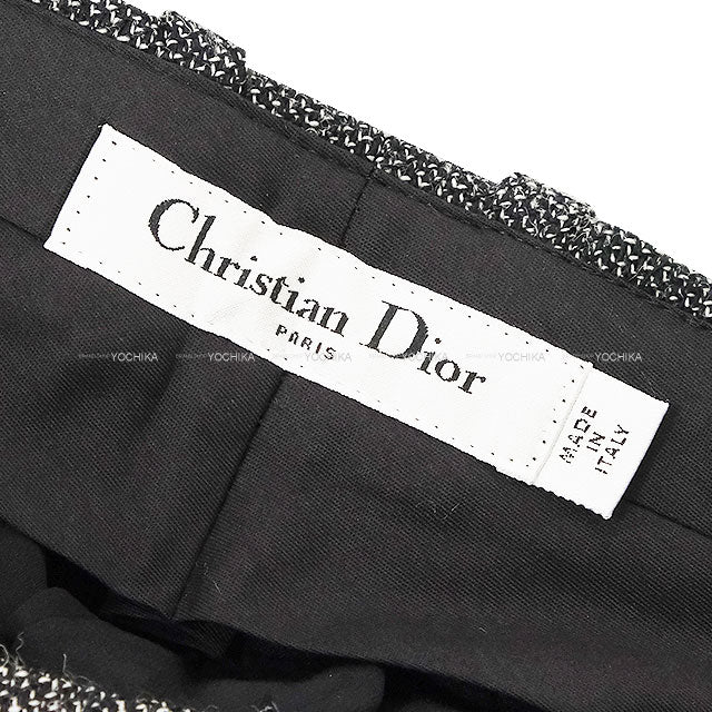 2025 SS NEW Dior Pants Dior Graphique Grey Wool #32 521P37A1690[BRAND NEW][Authentic]