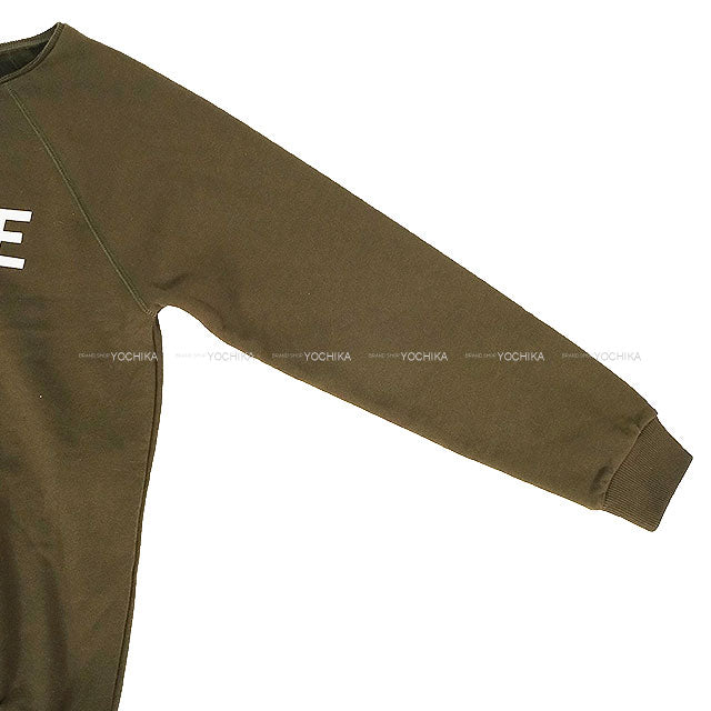 CELINE Sweat Logo Print Orive Cotton #S 2Y423670Q[EXCELLENT][Authentic]