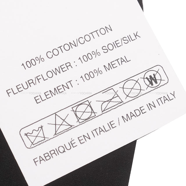 2025 Cruise line CHANEL barretter Bow Barrette Camellia Pearl Ribbon Noir (Black) Cotton/Costume pearl AAA722[BRAND NEW][Authentic]