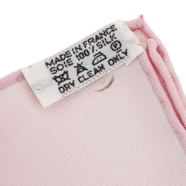 2005 HERMES scarf Carre 90 Hommage l'explorateur Sir Shackleton Soldes Pink Silk100%[EXCELLENT][Authentic]