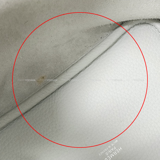[Pre-loved] HERMES Handbag Picotin Lock 18 PM Bleu Pale Taurillon Clemence Silver HW Stamp U[USED A][Authentic]