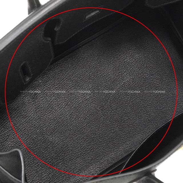 [Pre-loved] HERMES Handbag Birkin30 Noir (Black) Veau Epsom Gold HW Stamp T[LIKE NEW][Authentic]