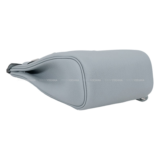 HERMES Shoulder bag Hac a Dos PM Gris Pantin Veau Togo Silver HW Stamp K[BRAND NEW][Authentic]