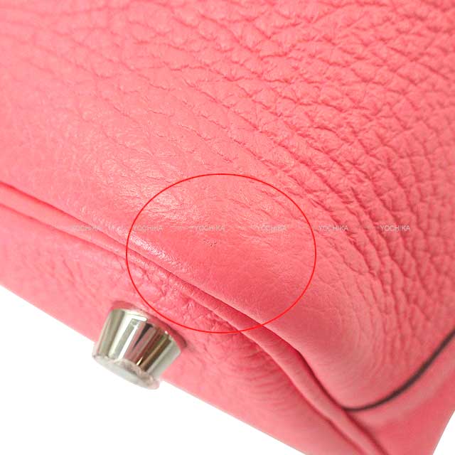 [Pre-loved] HERMES Handbag Picotin Lock 18 PM Rose Azalee Taurillon Clemence Silver HW Stamp A[LIKE NEW][Authentic]