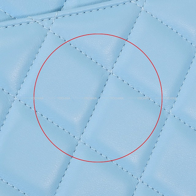 [Pre-loved] 2023 AW CHANEL Handbag Matelasse Top Handle XS 24 Lambskin Gold HW[LIKE NEW][Authentic]