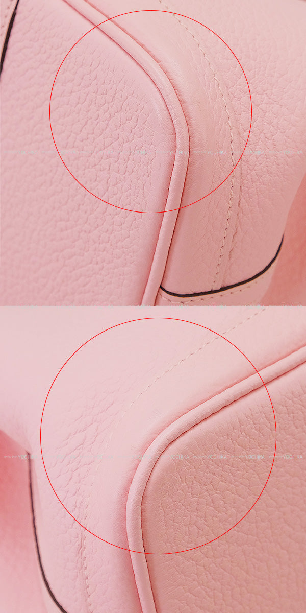 [Pre-loved] HERMES tote bag Garden Party 30 TPM Rose Sakura Vache Country Silver HW Stamp T[LIKE NEW][Authentic]