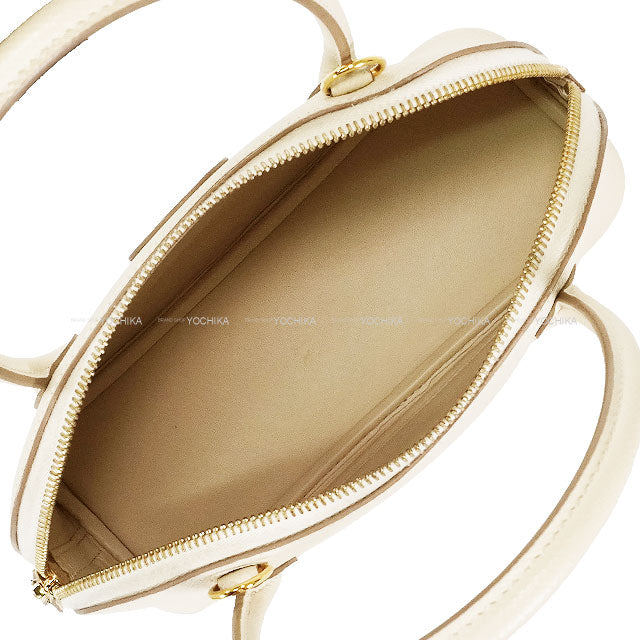 [Pre-loved] HERMES Shoulder bag Bolide27 Craie Veau Epsom Gold HW Stamp Z[LIKE NEW][Authentic]