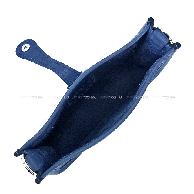 HERMES Shoulder bag Evelyne 16 TPM Blue Tie Taurillon Clemence Silver HW Stamp K[BRAND NEW][Authentic]