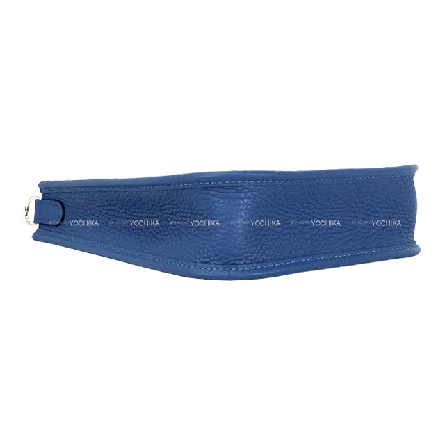 HERMES Shoulder bag Evelyne 16 TPM Blue Tie Taurillon Clemence Silver HW Stamp K[BRAND NEW][Authentic]