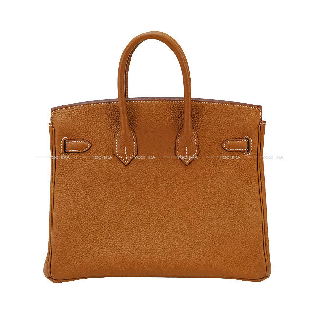 [Pre-loved] HERMES Handbag Birkin25 Gold Veau Togo Gold HW Stamp U[LIKE NEW][Authentic]