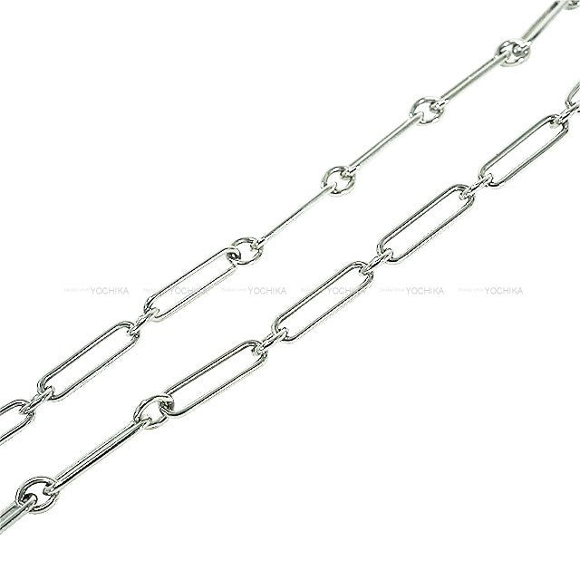 [Pre-loved] HERMES necklace Buffalo Horn Chain Buffalo Horn/Lacquer Silver HW[USED SA][Authentic]