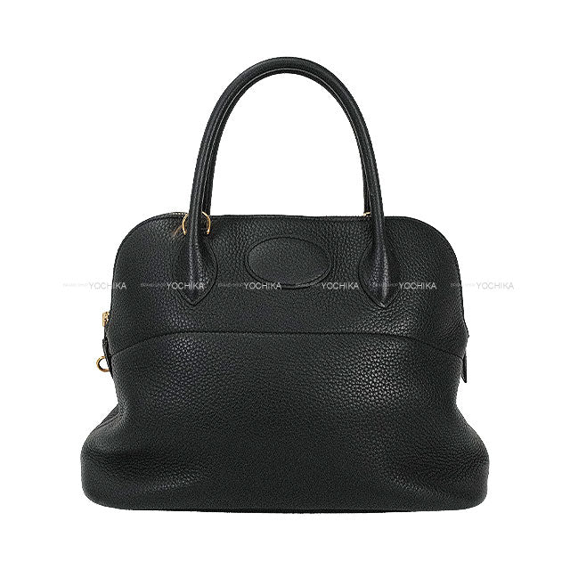[Pre-loved] HERMES Shoulder bag Bolide31 Noir (Black) Taurillon Clemence Gold HW Stamp Y[USED SA][Authentic]