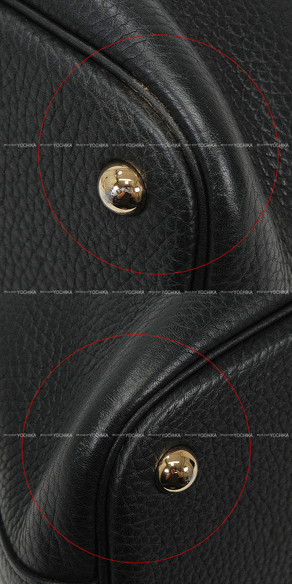 [Pre-loved] HERMES Shoulder bag Bolide31 Noir (Black) Taurillon Clemence Gold HW Stamp Y[USED SA][Authentic]