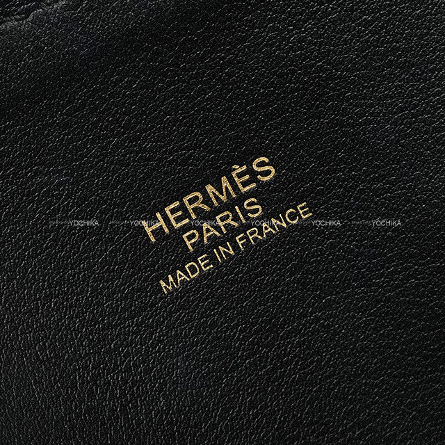 [Pre-loved] HERMES Shoulder bag Bolide31 Noir (Black) Taurillon Clemence Gold HW Stamp Y[USED SA][Authentic]