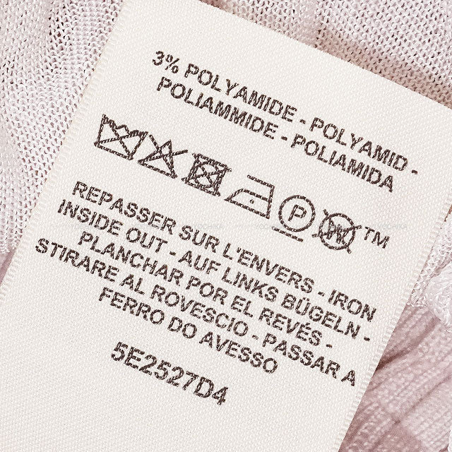 2025SS HERMES One‐piece dress Dress Flower Mesh En desordre a Fleurs Disorder Baby Pink Silk/Polyamide #36[BRAND NEW][Authentic]