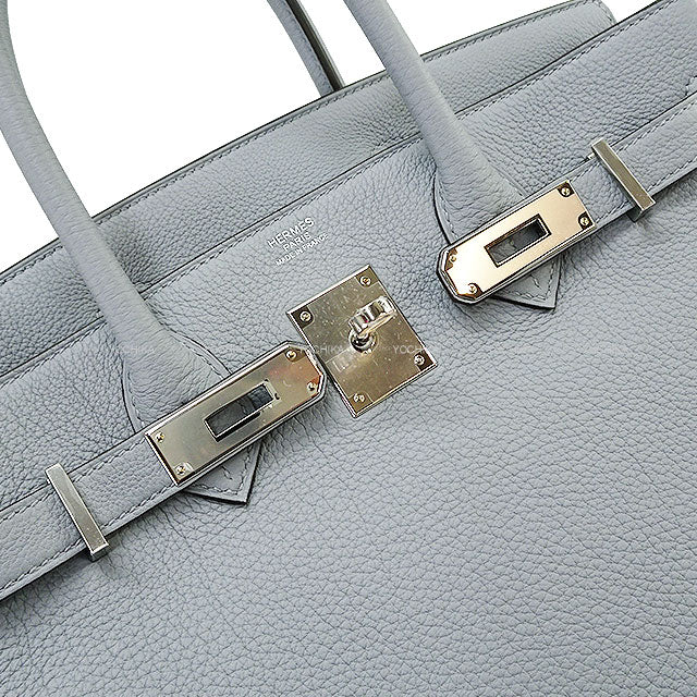 HERMES Handbag Birkin30 Gris Pantin Veau Togo Silver HW Stamp K[BRAND NEW][Authentic]