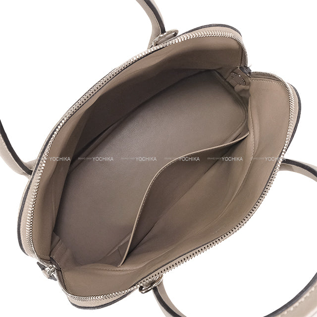 [Pre-loved] HERMES Shoulder bag Bolide31 Gris Tourterelle Taurillon Clemence Silver HW Stamp Y[LIKE NEW][Authentic]