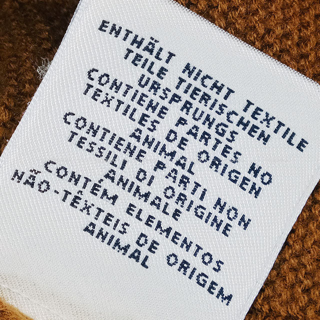 [Pre-loved] 2022AW HERMES Cardigan H motif V-neck button Brown Virgin wool #36[LIKE NEW][Authentic]