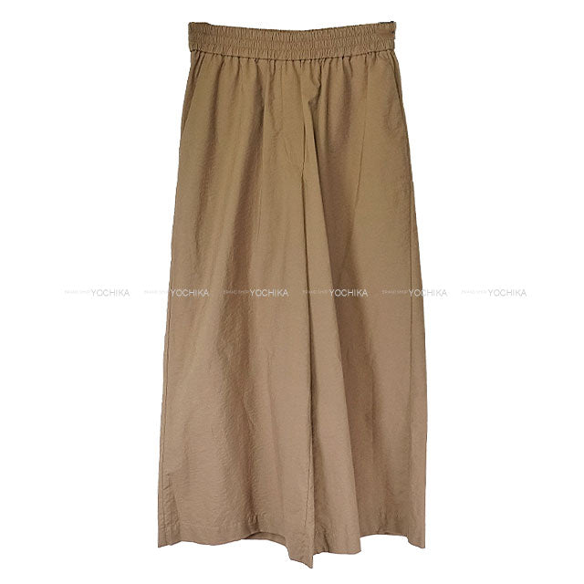 [Pre-loved] LOEWE Long sleeve shirt Paulas-ibiza Anagram Vest＆Pants 3Set Safari Khaki Polyester[LIKE NEW][Authentic]