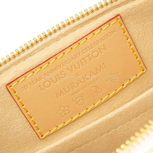 LOUIS VUITTON Shoulder bag Sac Alma BB LV x TM Takashi Murakami Multi-color White Monogram Canvas Gold HW M13078[EXCELLENT][Authentic]