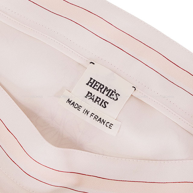 2025SS HERMES long skirt Flare Bride de Gala En Fleurs Rose pearl Silk100% #34[BRAND NEW][Authentic]