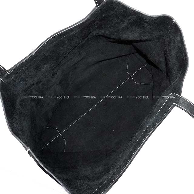 [Pre-loved] HERMES tote bag Cabasellier 46 Noir (Black) Taurillon Clemence Stamp Z[LIKE NEW][Authentic]