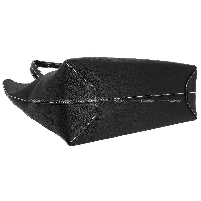 [Pre-loved] HERMES tote bag Cabasellier 46 Noir (Black) Taurillon Clemence Stamp Z[LIKE NEW][Authentic]