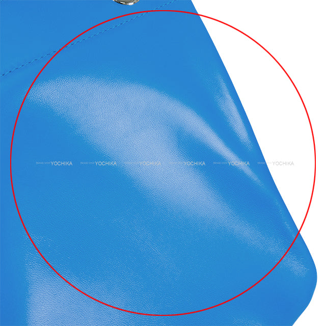 HERMES Shoulder bag Sac Aline Mini Verso Mykonos/Bleu Zanzibar Veau Cheri/Veau Swift Silver HW Stamp U[EXCELLENT][Authentic]