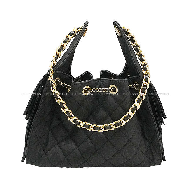 2025AW CHANEL Shoulder bag CHANEL25 Matelasse Small Chain Noir (Black) Canvas Mat Gold HW AS5293[BRAND NEW][Authentic]