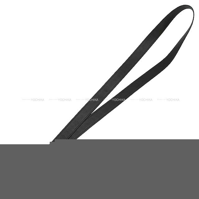 CHANEL strap Neck Strap Coco Mark Logo Bicolor Noir (Black)/Blanc (White) Cotton/Leather Champagne Gold HW AAA911[BRAND NEW][Authentic]