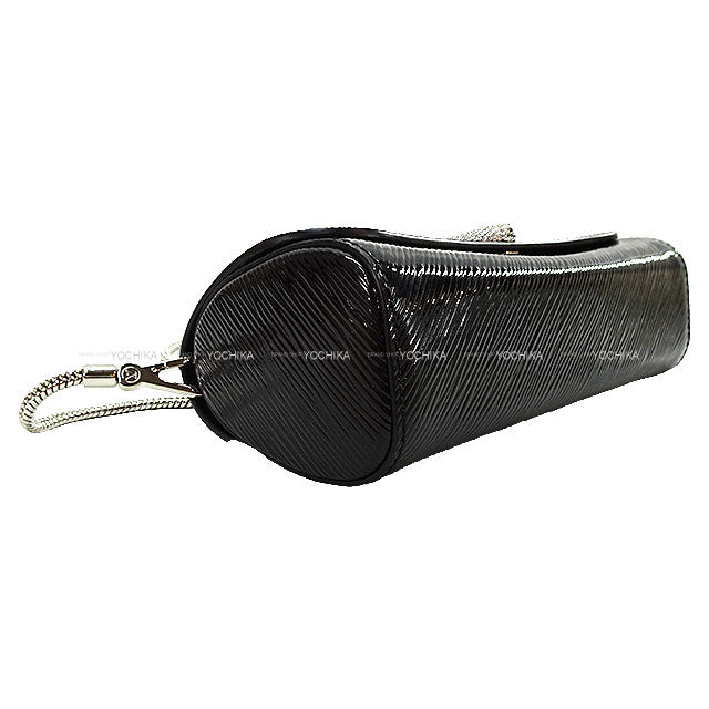 LOUIS VUITTON Shoulder bag Night Box Clutch Noir (Black) Epi Electric/Swarovski Crystal Silver HW M51587[EXCELLENT][Authentic]