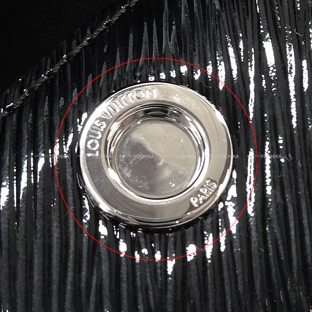 LOUIS VUITTON Shoulder bag Night Box Clutch Noir (Black) Epi Electric/Swarovski Crystal Silver HW M51587[EXCELLENT][Authentic]