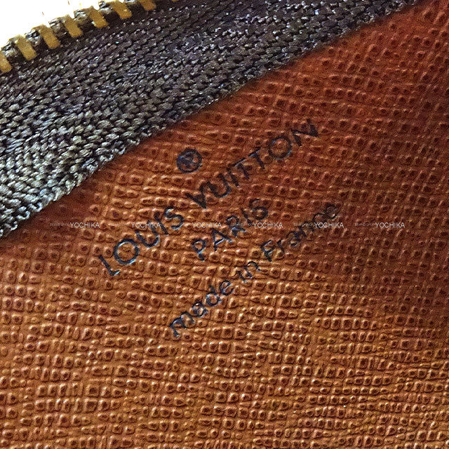 LOUIS VUITTON keyring(key holder) Coin Pochette Cle Coin purse Brown Monogram Canvas Gold HW M62650[EXCELLENT][Authentic]