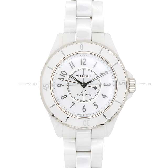 [Pre-loved] CHANEL Watches J12 Caliber 12.2 Blanc (White) Ceramic Silver HW H5699[LIKE NEW][Authentic]