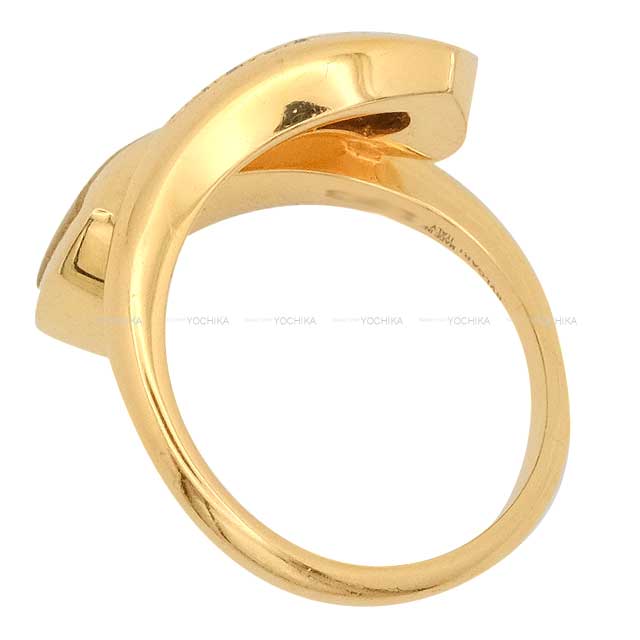 [Pre-loved] BVLGARI ring Diva’s Dream Pink Gold K18PG/Diamond/Mother of Pearl #51 350722[LIKE NEW][Authentic]