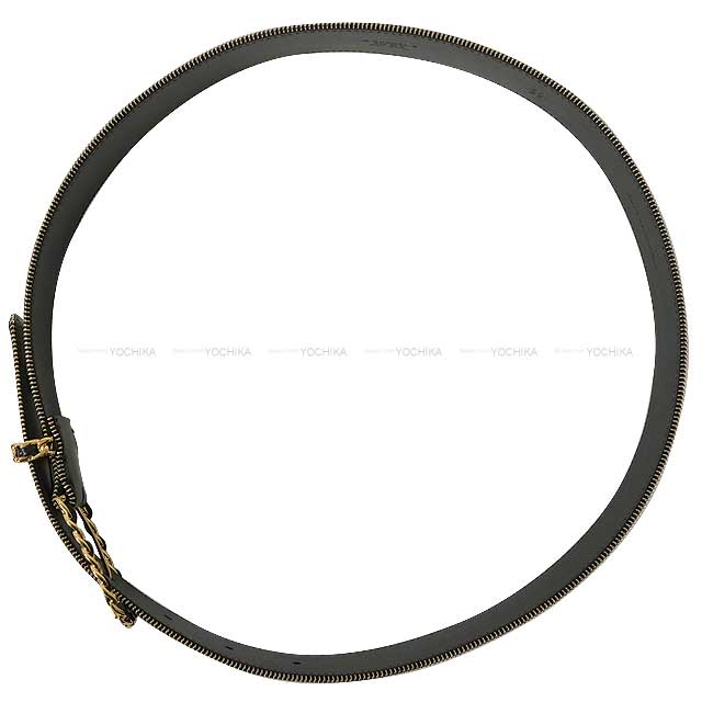 2024 AW CHANEL belt Coco mark Logo Chain Buckle zipper trim Noir (Black) Lambskin Gold HW AAA453[BRAND NEW][Authentic]
