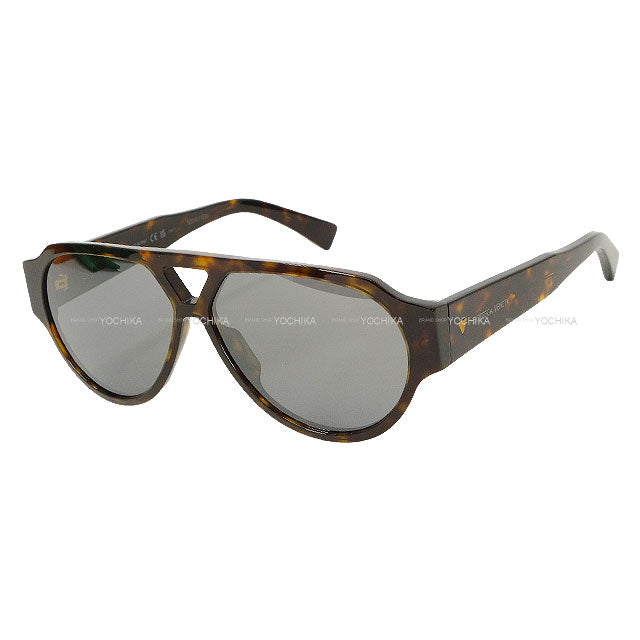 BOTTEGAVENETA sunglass Aviator frame Brown Plastic Gold HW BV1318S002[BRAND NEW][Authentic]