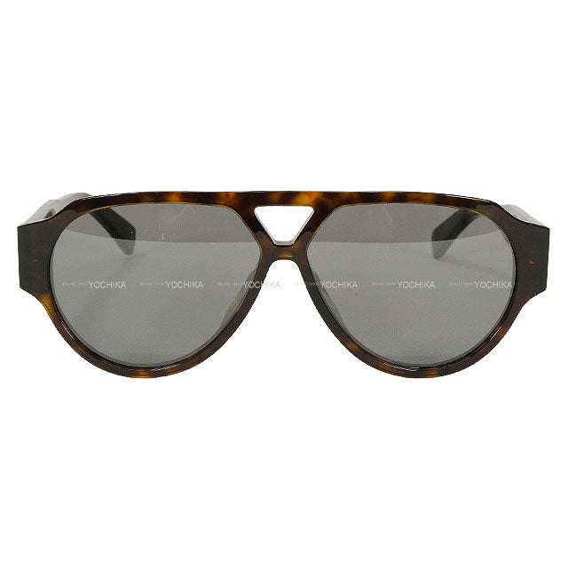 BOTTEGAVENETA sunglass Aviator frame Brown Plastic Gold HW BV1318S002[BRAND NEW][Authentic]