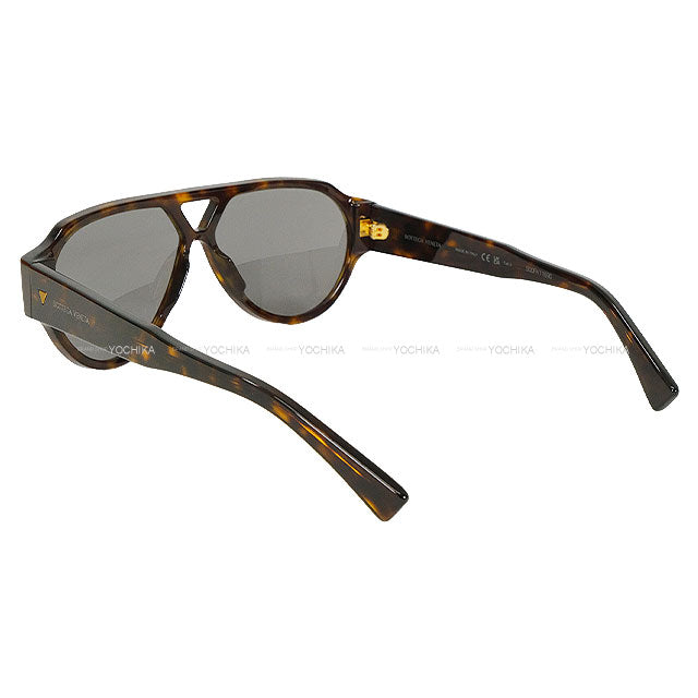 BOTTEGAVENETA sunglass Aviator frame Brown Plastic Gold HW BV1318S002[BRAND NEW][Authentic]