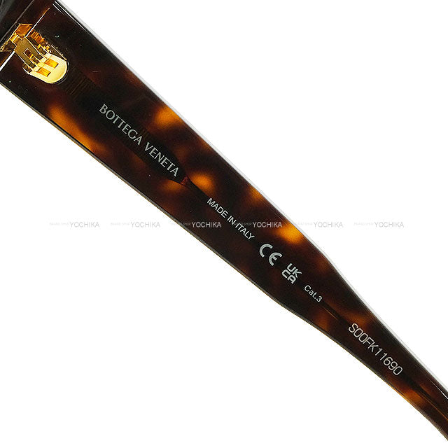 BOTTEGAVENETA sunglass Aviator frame Brown Plastic Gold HW BV1318S002[BRAND NEW][Authentic]