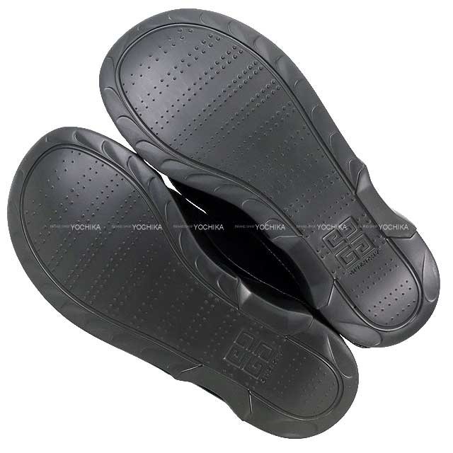 2023AW GIVENCHY boots 4G Logo Shark Lock Biker Cowboy Ankle Noir (Black) Grain Calf/rubber #38 Silver HW[ALMOST NEW][Authentic]