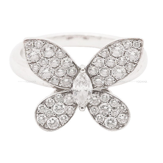 [Pre-loved] GRAFF ring Pave Butterfly Diamond Mini K18WG/Diamond #50 GR77354[LIKE NEW][Authentic]