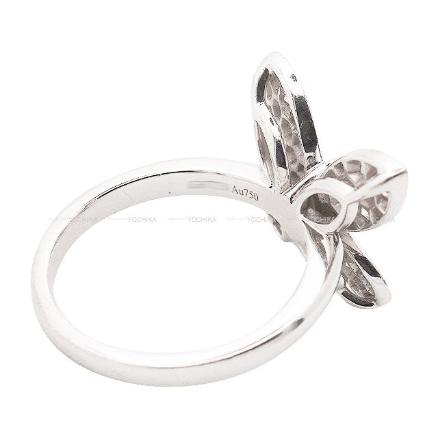 [Pre-loved] GRAFF ring Pave Butterfly Diamond Mini K18WG/Diamond #50 GR77354[LIKE NEW][Authentic]