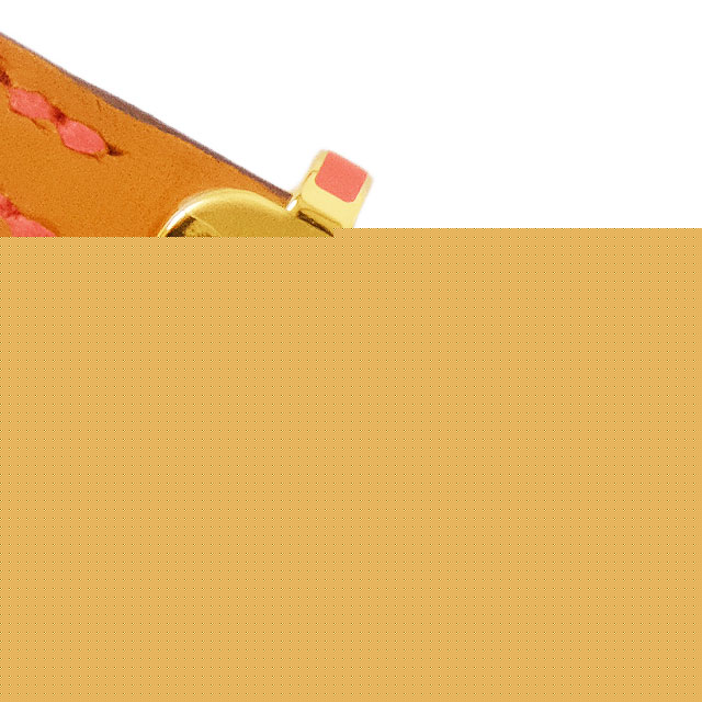 HERMES bracelet Pop H Double Tour #T2 Rose Texese Veau Swift/Metal Gold HW Stamp K LF1204[BRAND NEW][Authentic]