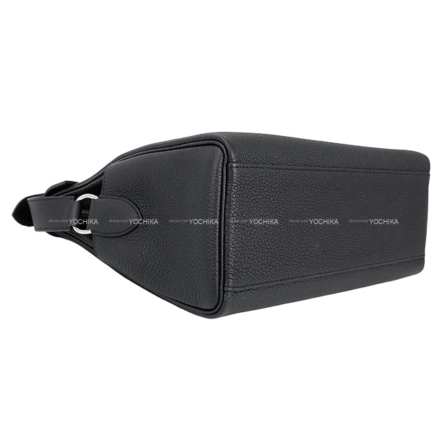 HERMES Shoulder bag Kelly Messenger 32 GM Noir (Black) Veau Togo Silver HW Stamp K[BRAND NEW][Authentic]