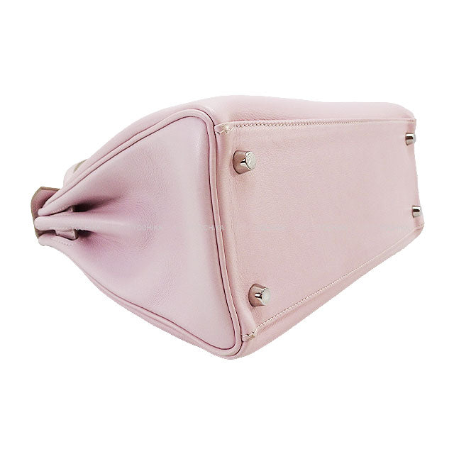 [Pre-loved] HERMES Shoulder bag Kelly28 Retourne Strap is missing Rose Dragee Veau Swift Silver HW Stamp □L[USED SA][Authentic]